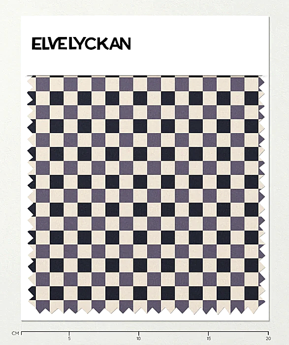 MINI CHECKERS - VIOLET - JERSEY