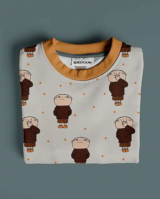 ALFONS- BEIGE POPPY- JERSEY