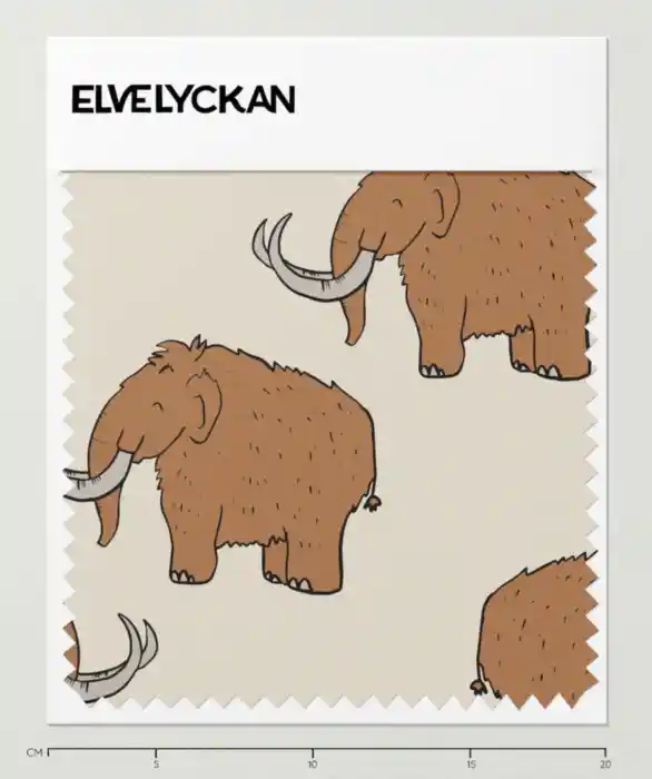 MAMMOTH - BUTTERCREME (081) - TRIKÅ - DIGITALTRYCKT