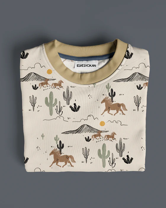 WILD WEST - CREME (027) - TRIKÅ