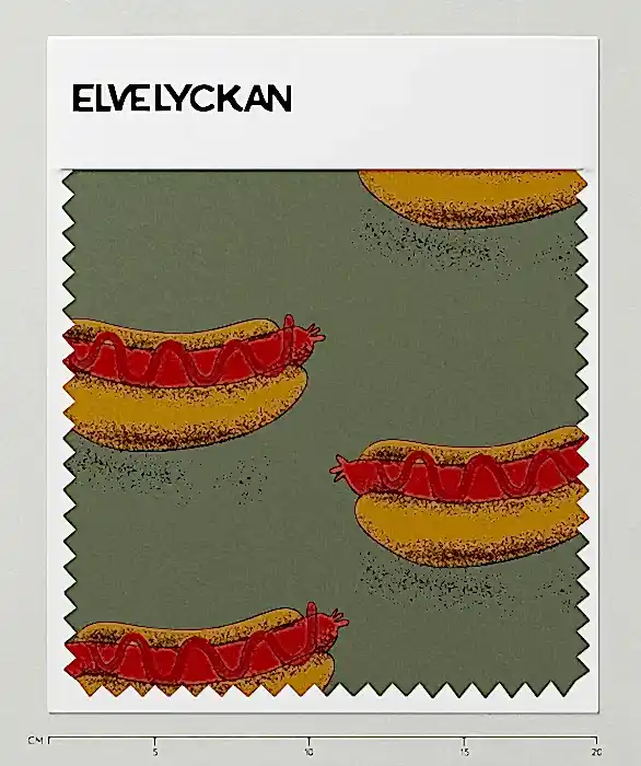 HOTDOG - GREEN (33) - TRIKÅ - DIGITALTRYCKT