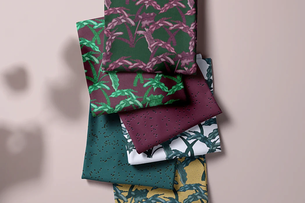 MONSTERA - BLUE -  PRINT ON DEMAND