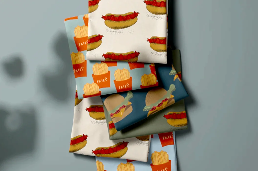 HOTDOG - GREEN (33) - TRIKÅ  - DIGITALTRYCKT