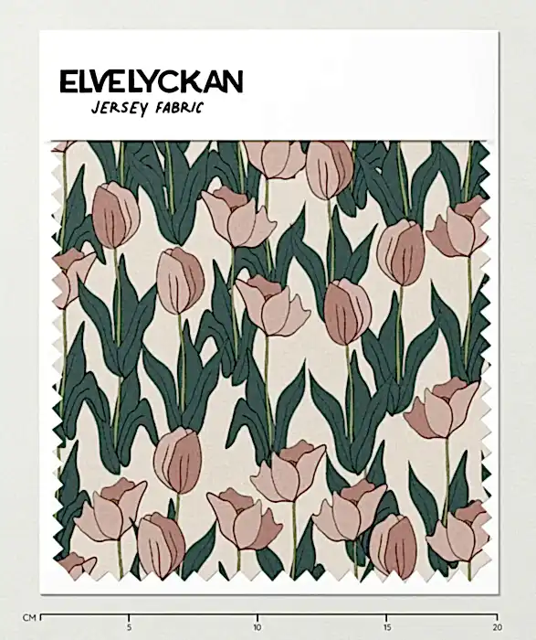 1 M TULIPS - CREME - TRIKÅ