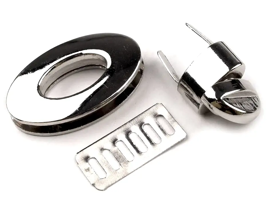 VRIDLÅS OVAL - NICKEL