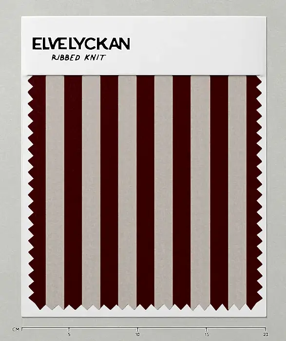 VERTICAL - RIBBAD TRIKÅ - RASPBERRY (034)