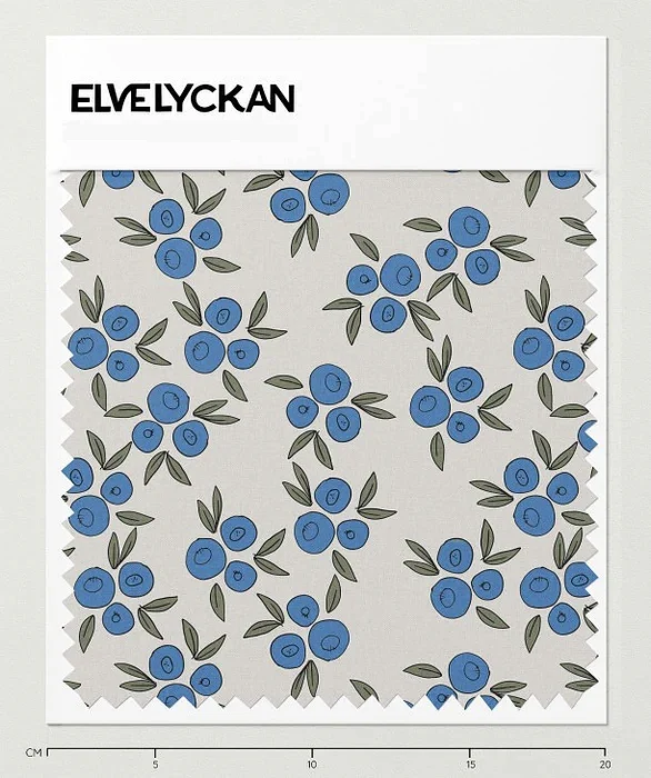 MUSLIN - BLUEBERRIES - PAPER