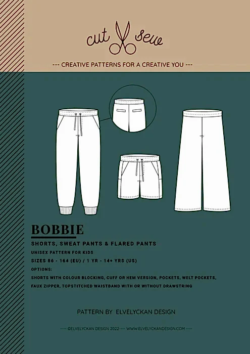 BOBBIE - SHORTS, JOGGING- & UTSTÄLLD BYXA