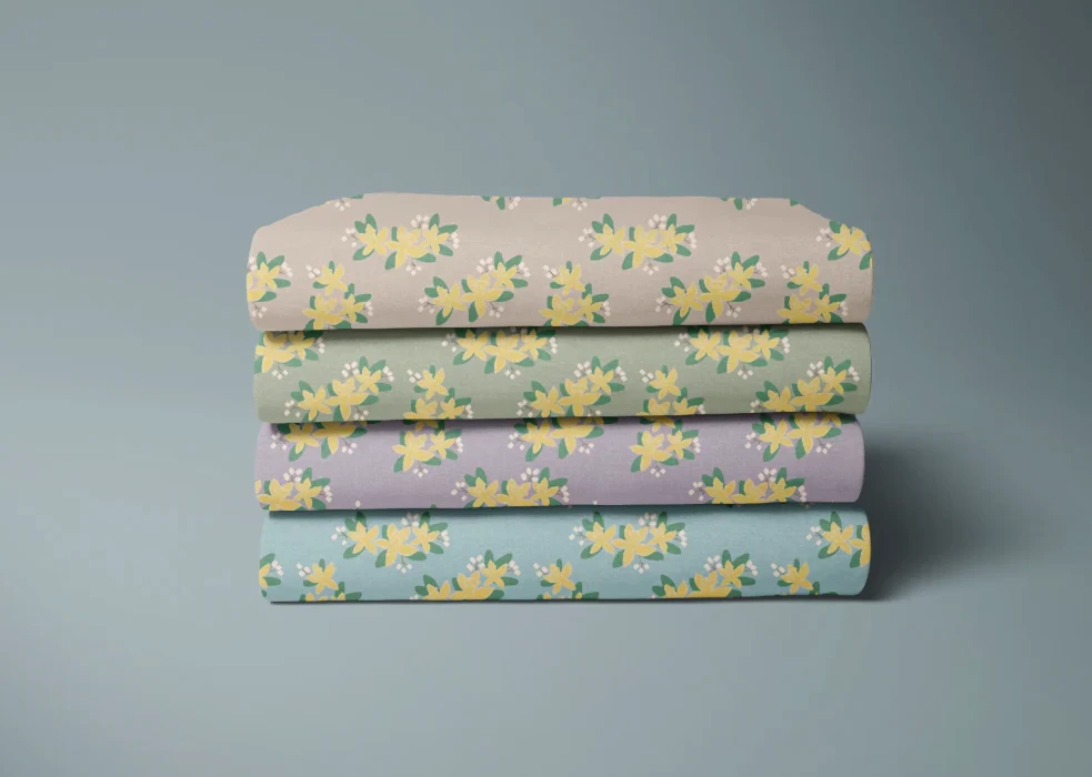 DAFFODIL - BABY BLUE -  PRINT ON DEMAND