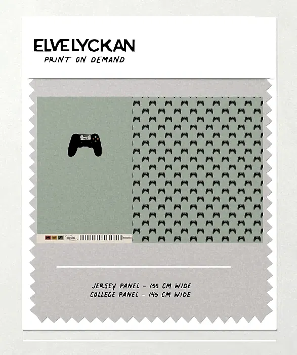 GAMER PANEL - SEA GREEN - PRINT ON DEMAND