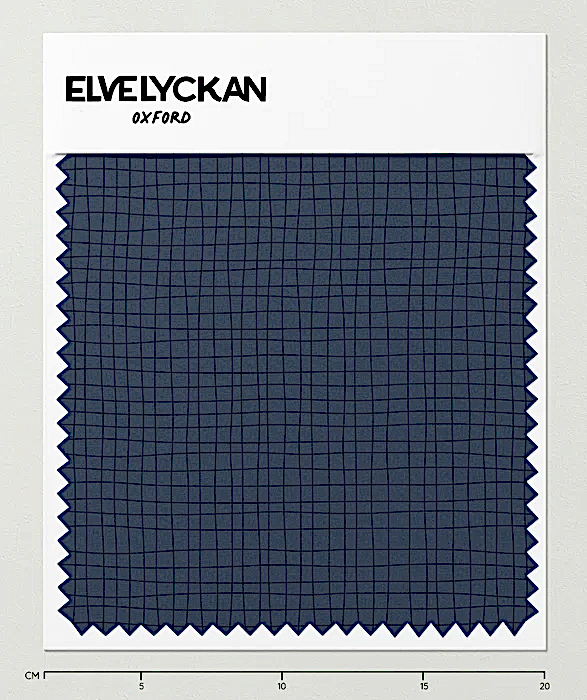 GRID - DARK BLUE (015) - OXFORD