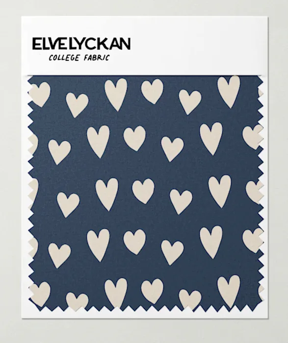 1 M HEARTS - DARK BLUE (015) - COLLEGE