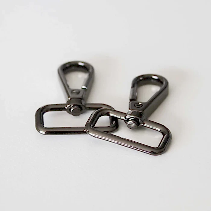 2 ST KARBINHAKE 25 mm/1 in. GUNMETAL