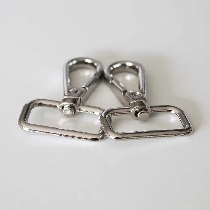 2 ST KARBINHAKE 25 mm/1 in. NICKEL