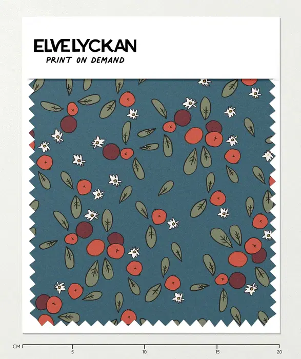 LINGONBERRY - STEEL - PRINT ON DEMAND