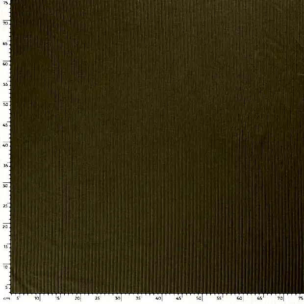 BRED RIBBAD TRIKÅ - OLIVE GREEN