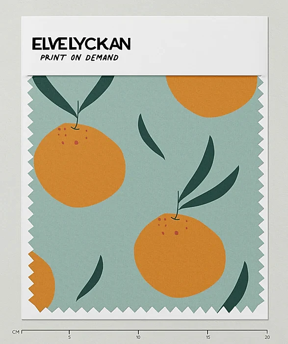 ORANGES - SEA GREEN - PRINT ON DEMAND