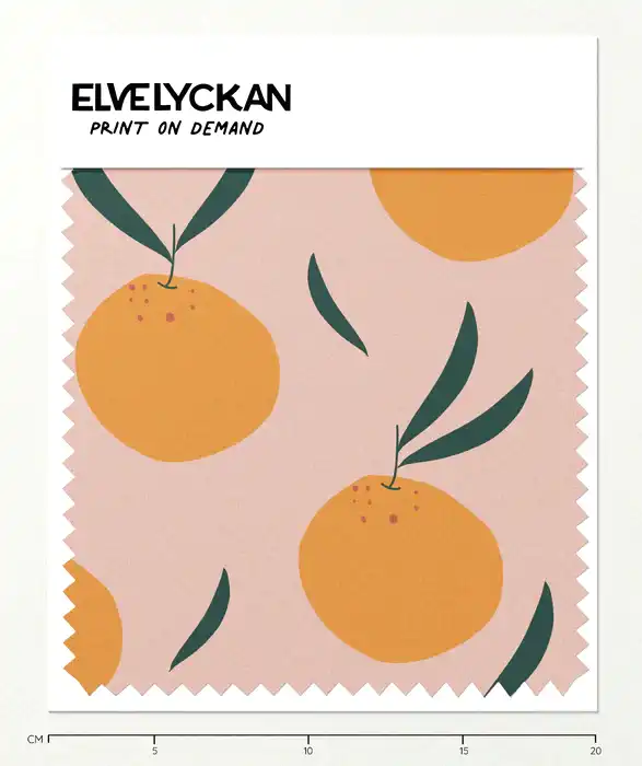 ORANGES - DUSTY PINK - PRINT ON DEMAND