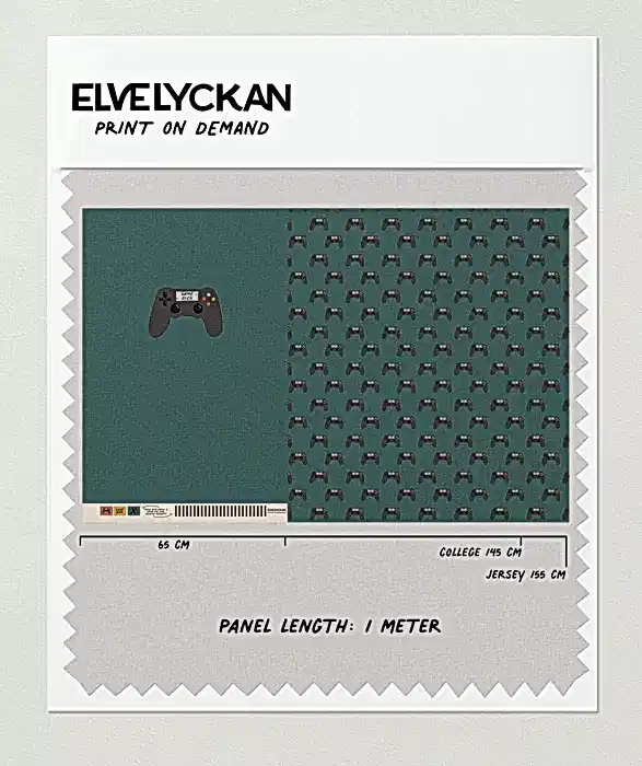 GAMER PANEL - PINE - PRINT ON DEMAND