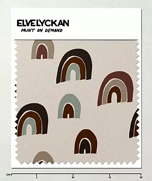 RAINBOW - CREAMY BEIGE - PRINT ON DEMAND