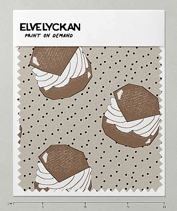 SEMLA - CREAMY BEIGE - PRINT ON DEMAND