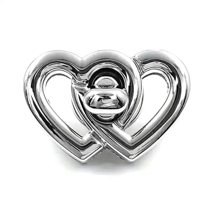 VRIDLÅS HEART - NICKEL
