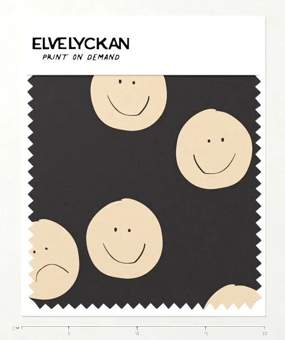 SMILEY - LICORICE - PRINT ON DEMAND