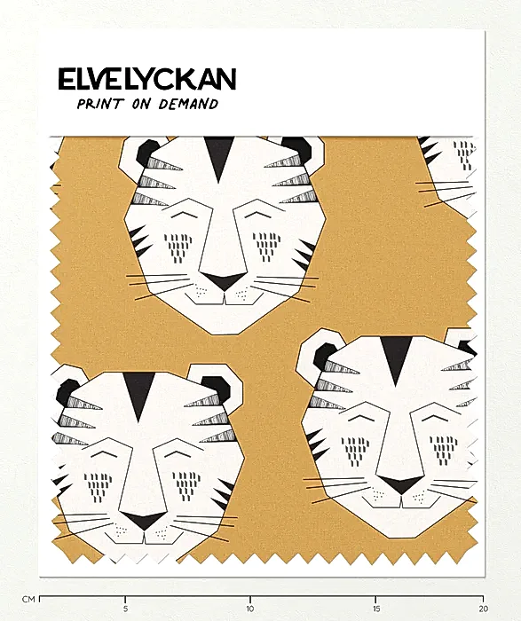 TIGER - GOLD - PRINT ON DEMAND