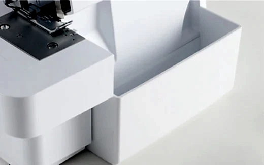 MO-80 - 2-nål, 2/3/4-trådig overlock med friarm och extra LED-belysning