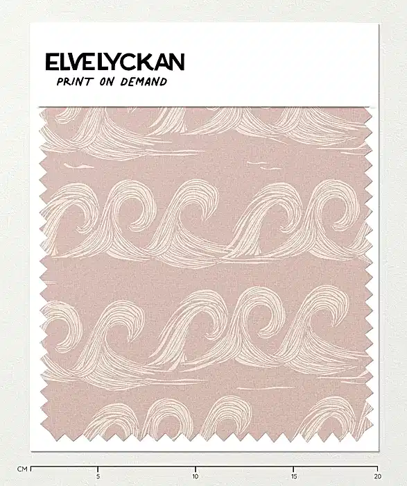 WAVES - ROSE - PRINT ON DEMAND