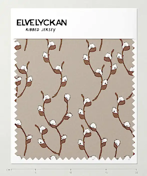 WILLOW BUD - RIBBAD TRIKÅ - BEIGE (080)