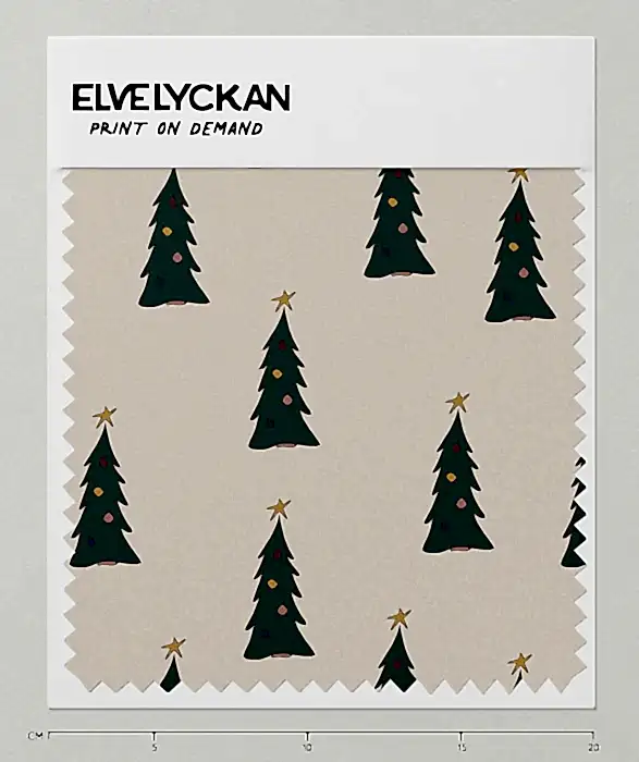 XMAS TREE - CREAMY BEIGE - PRINT ON DEMAND