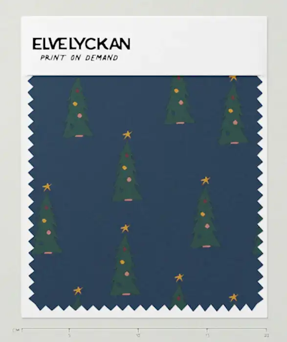 XMAS TREE - DARK BLUE - PRINT ON DEMAND