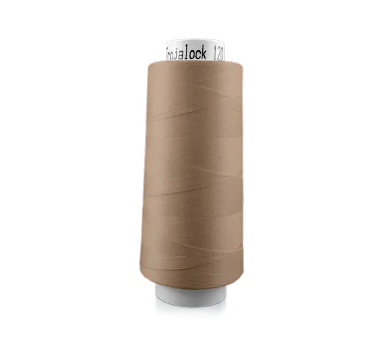 OVERLOCKTRÅD - MÖRK BEIGE