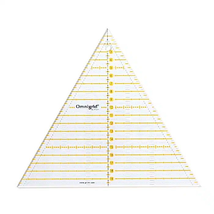 PRYM - PATCHWORK LINJAL 60 ° TRIANGEL MULTI 20 CM