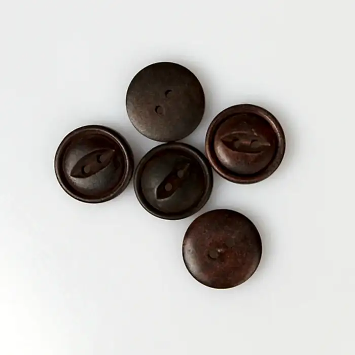 TRÄ KNAPP 20MM - 5 PACK