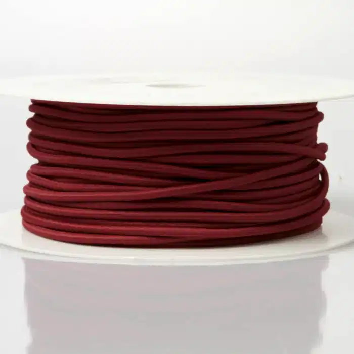 ELASTISK ANORAKSNODD - BURGUNDY