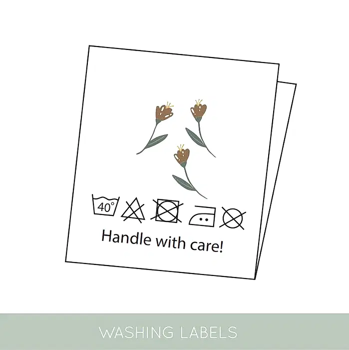 FLOWERS - HANDLE WITH CARE - 5 ST