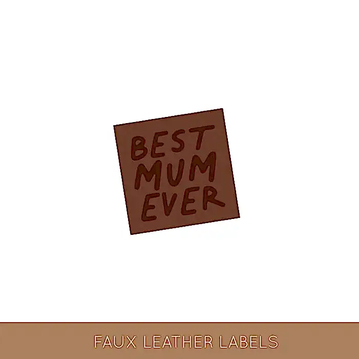 BEST MUM EVER FUSKLÄDER LAPP KVADRAT 3 ST/PKT