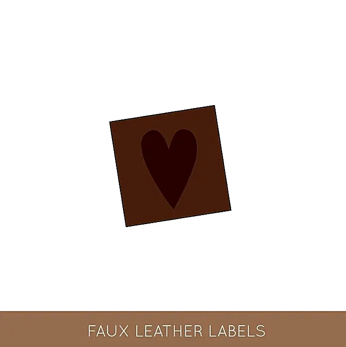 HEART FUSKLÄDER LAPP KVADRAT 3 ST/PKT