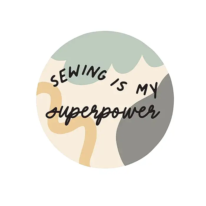 APPLIKATION - SEWING IS MY SUPERPOWER