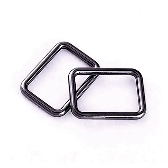 2 ST REKTANGELRING 25mm/1 in. GUNMETAL